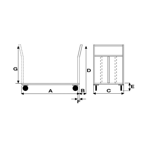 CRM042 | Pianale Medio mm 500x800